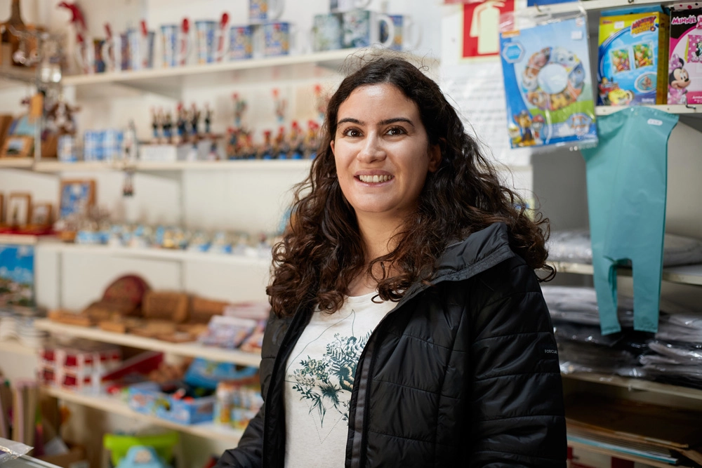 Vendedor do mercado de Aljezur