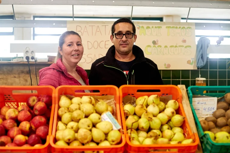 Vendedor do mercado de São Brás de Alportel