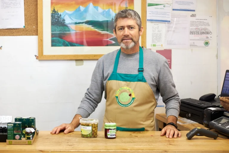 Vendedor do mercado de São Brás de Alportel
